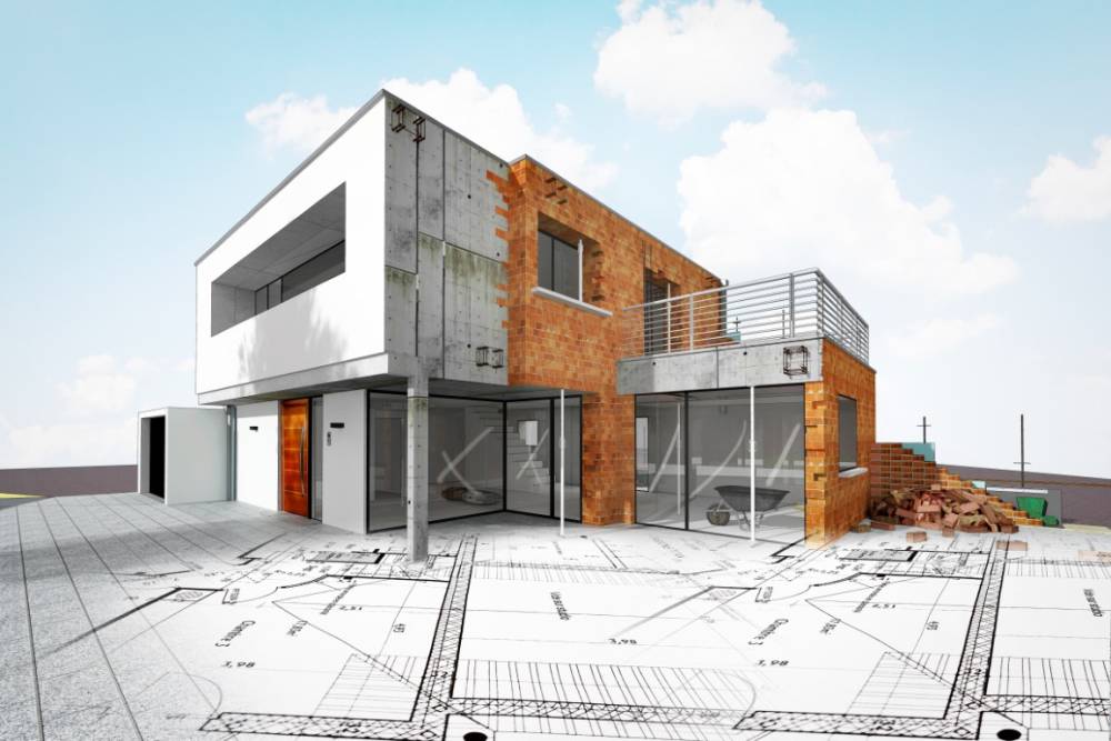 Maisons neuves près de Roaillan